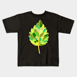 Leaf Mosaic Kids T-Shirt